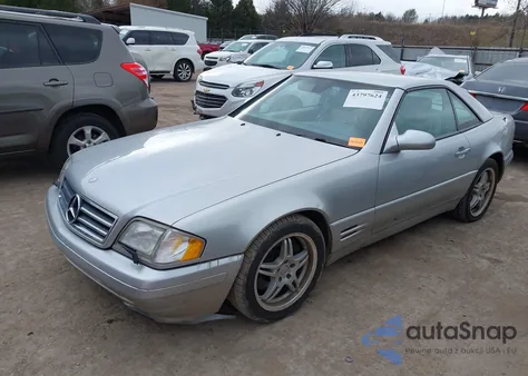 1999 Mercedes-Benz Sl 500 z USA, uszkodzony, nr VIN WDBFA68F1XF187516
